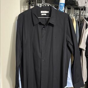 Calvin Klein Black Dress Shirt